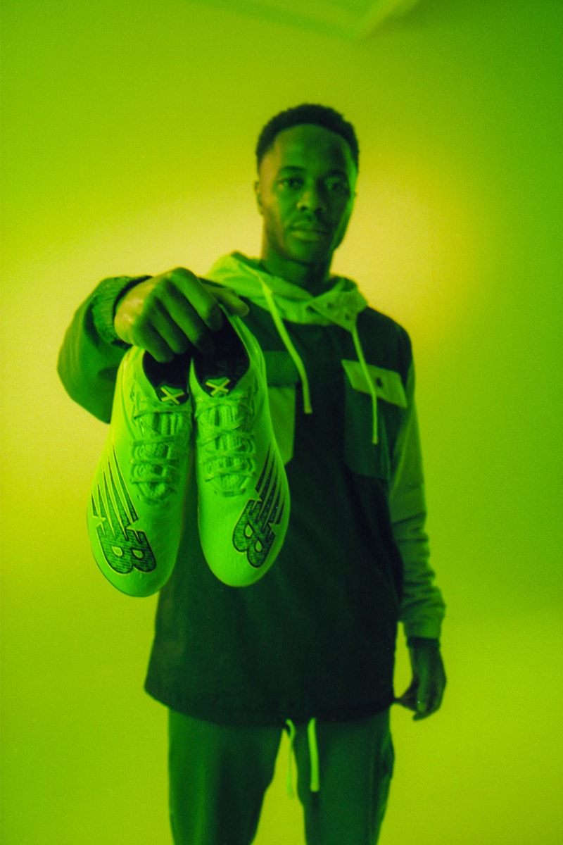 raheem sterling new balance furon 6 jamaica release details limited edition england manchester city