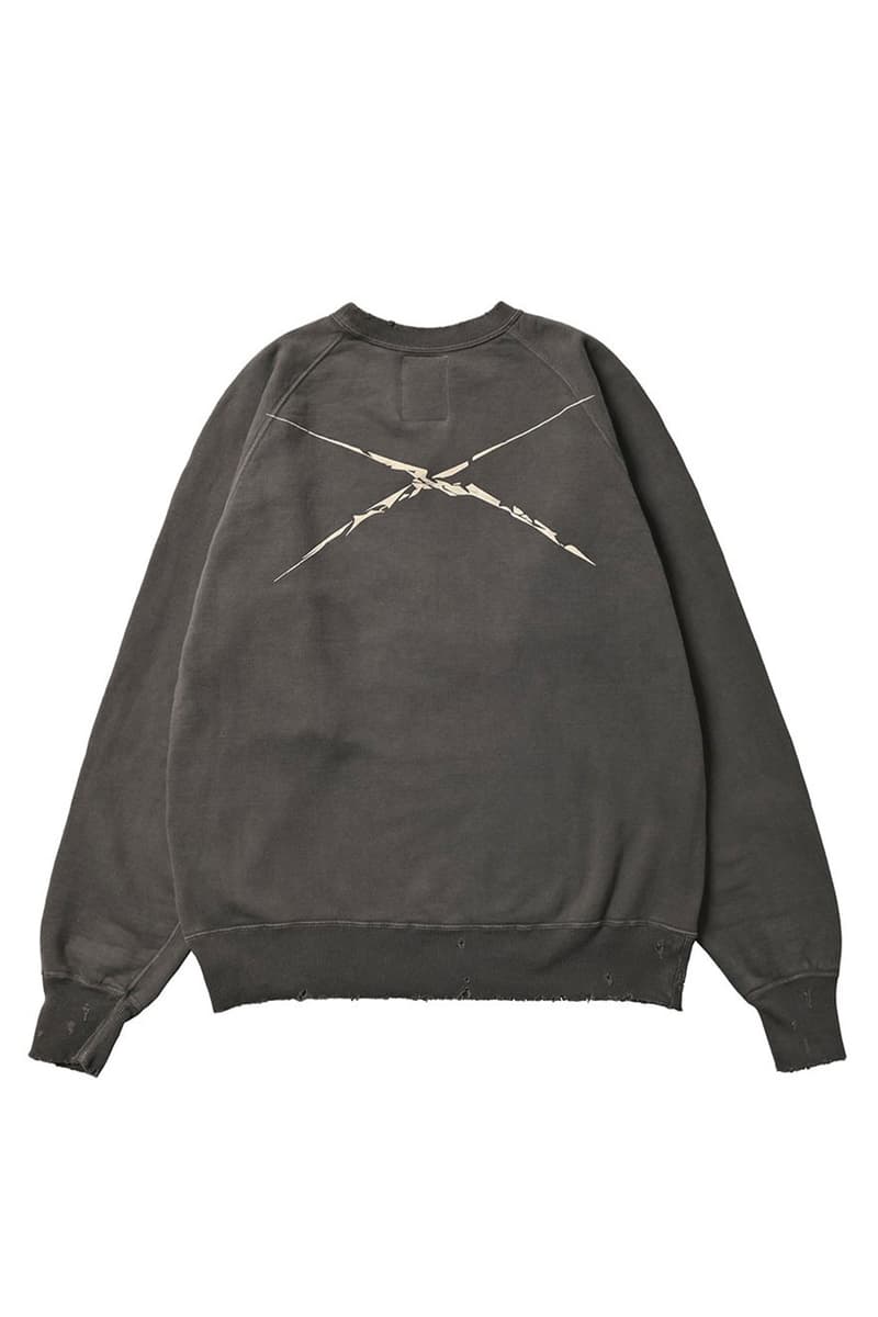 NEXUSVII Saint Mxxxxx Crew Neck Hoodie Collaboration Release Buy Info Price Gray Suffering Saints