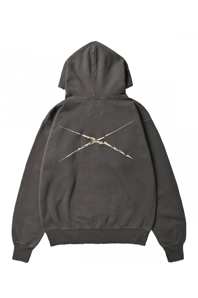 NEXUSVII Saint Mxxxxx Crew Neck Hoodie Collaboration Release Buy Info Price Gray Suffering Saints