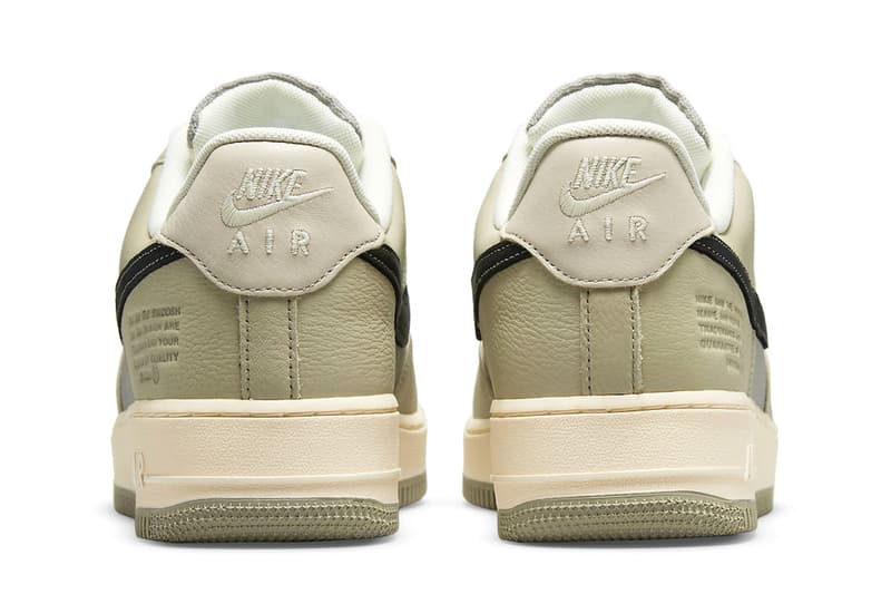 Nike Air Force 1 GORE-TEX Arrives in Olive and Shattered Backboard Colorways black orange brown sail yellowed midsole olive light grey do2760 220 do2760 206 release info