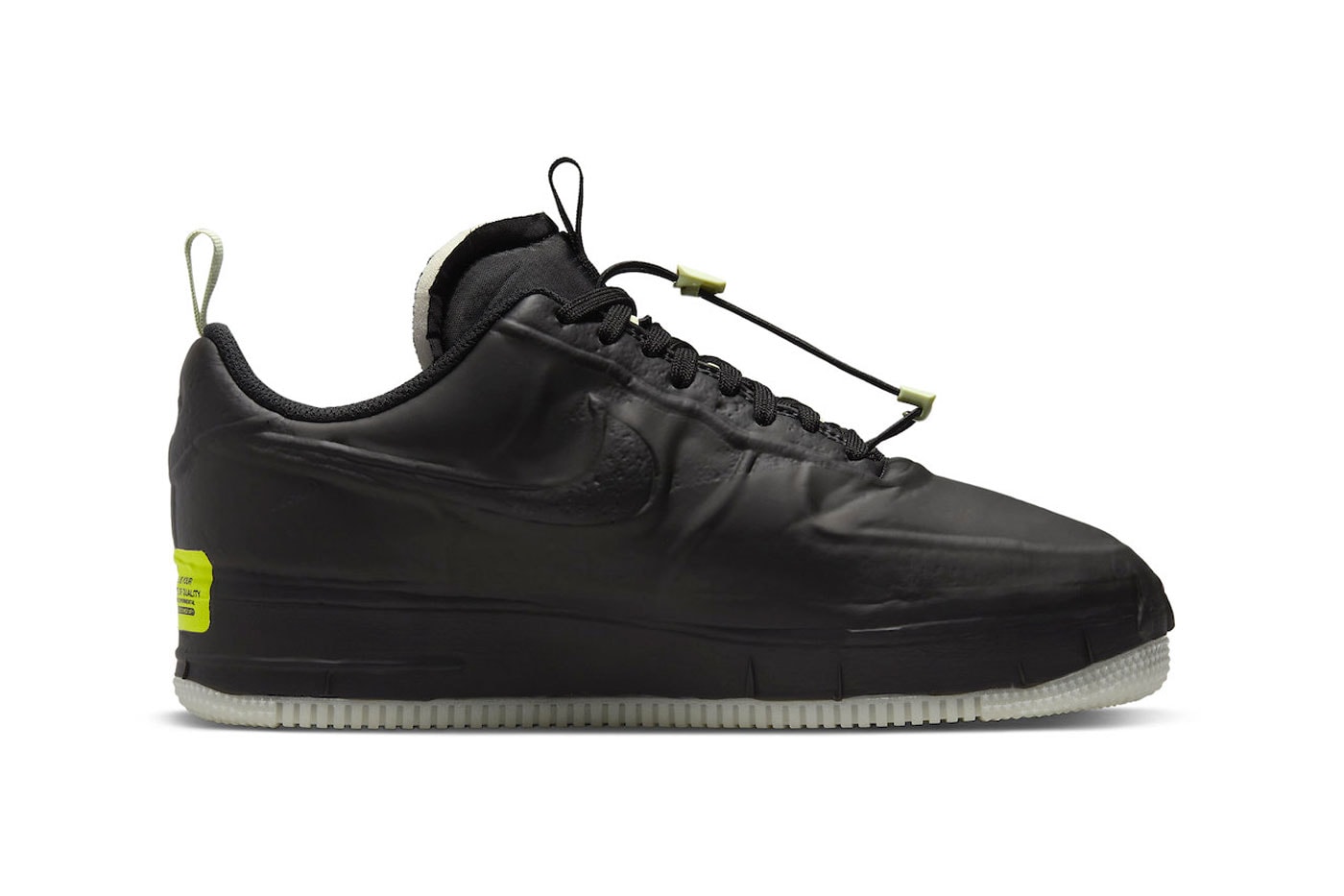 Nike Air Force 1 Low Experimental Releases With Glow in the Dark Soles release info DJ9780-001 nike sportswear footwear shoes