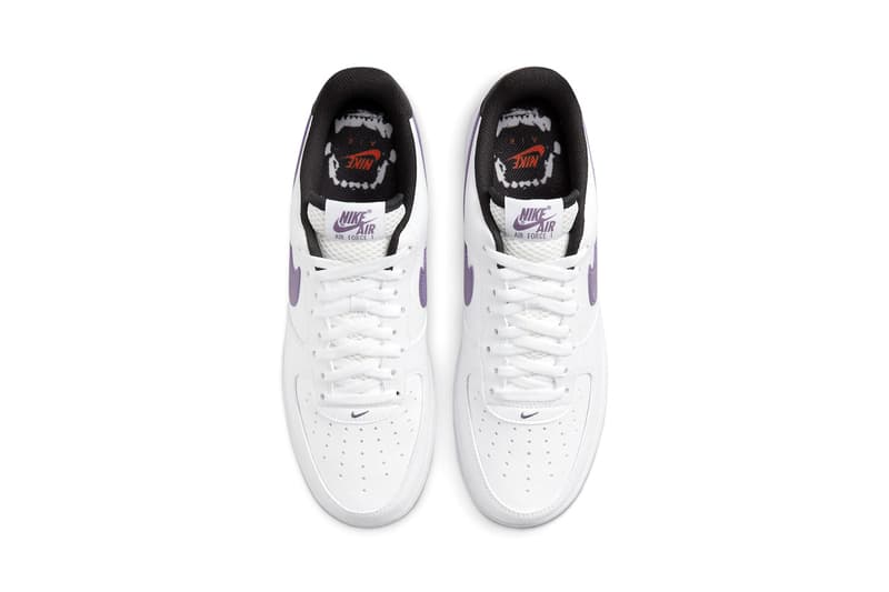 Nike Air Force 1 Low Hoops DH7440 Release Information black university gold canyon purple