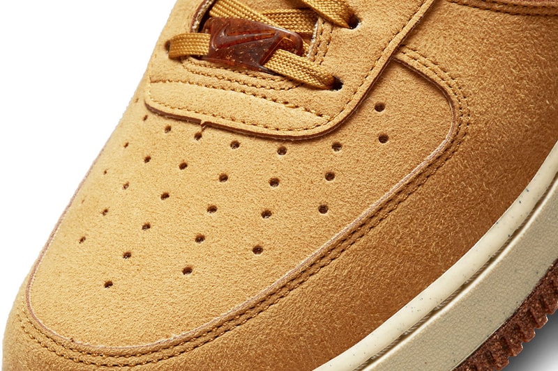 Here Are the Official Images of the Nike Air Force 1 N7 "Woven Cork" DM4956-700 nike air force 1 low shows footwear sneakers af1s af1 