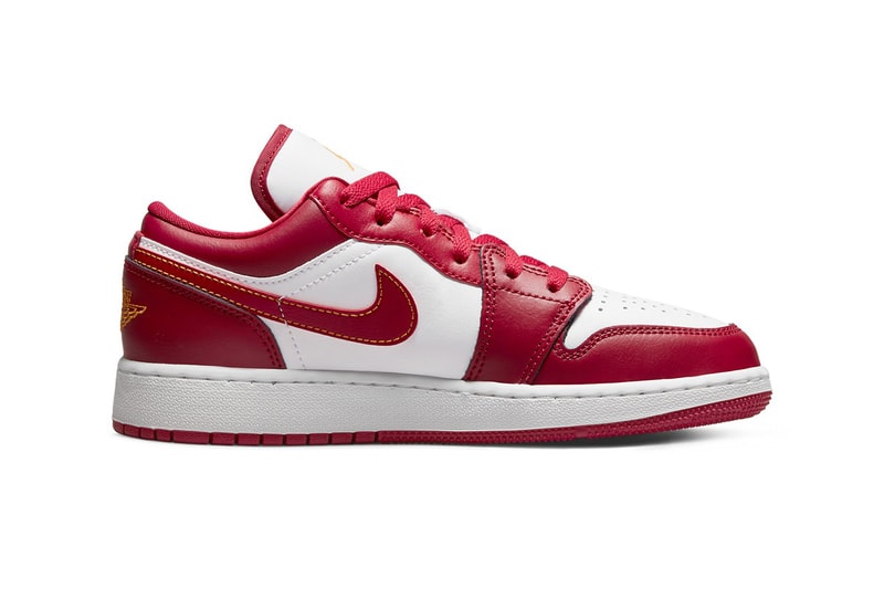 Jordan Brand’s New Cardinal Red Air Jordan 1 Low Colorway Revealed sneaker news 