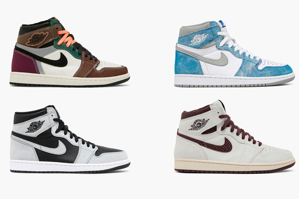 Jordan 1 colourways Clearance