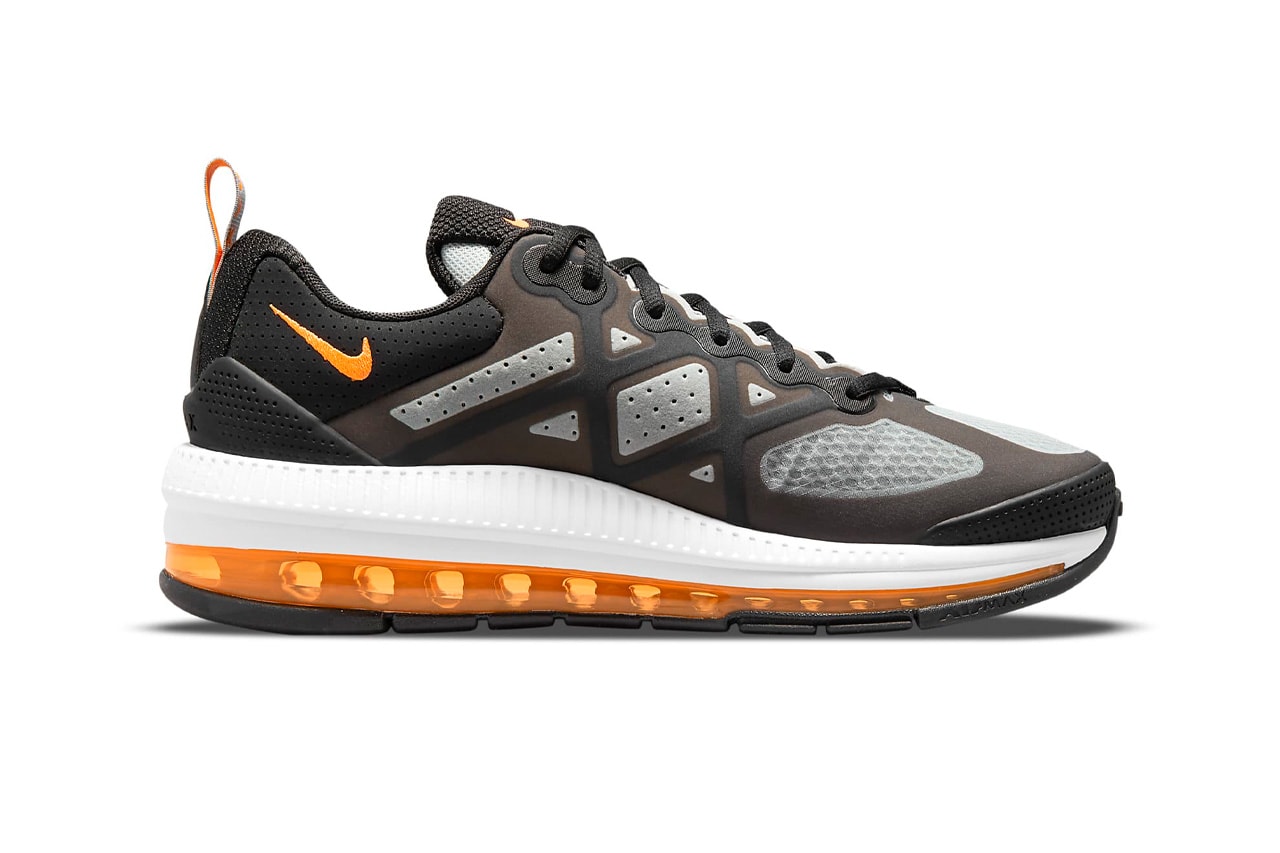 Nike Air Max Genome "Grey Fog/Total Orange" DB0249-002 sneaker release information 