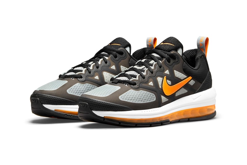Nike Air Max Genome "Grey Fog/Total Orange" DB0249-002 sneaker release information 