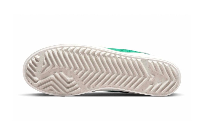 Nike Blazer Mid '77 Jumbo "White/Green" Bottega Veneta Green BV Sneaker Release Information First Look