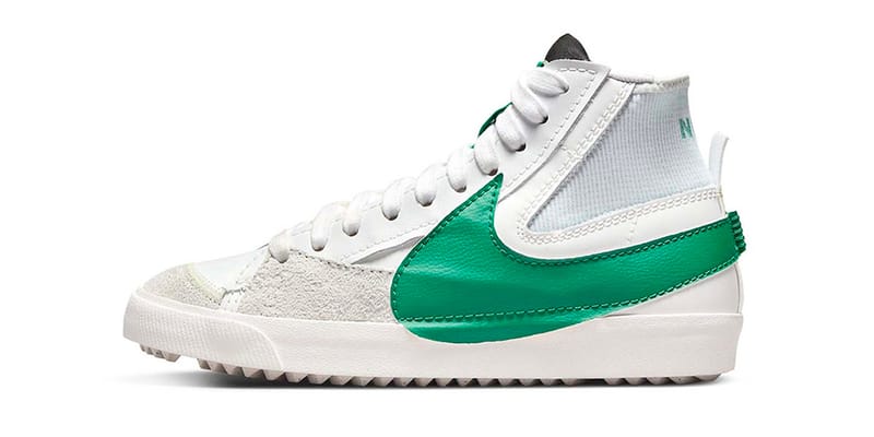 nike trail blazers green