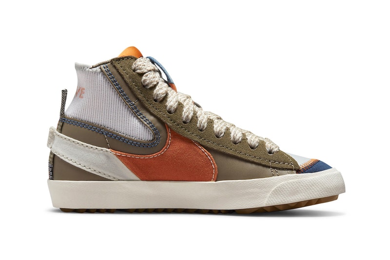 Nike Blazer Mid Jumbo Voodoo Release Info footwear sneakers kicks suede canvas voodoo doll navy white olive sail