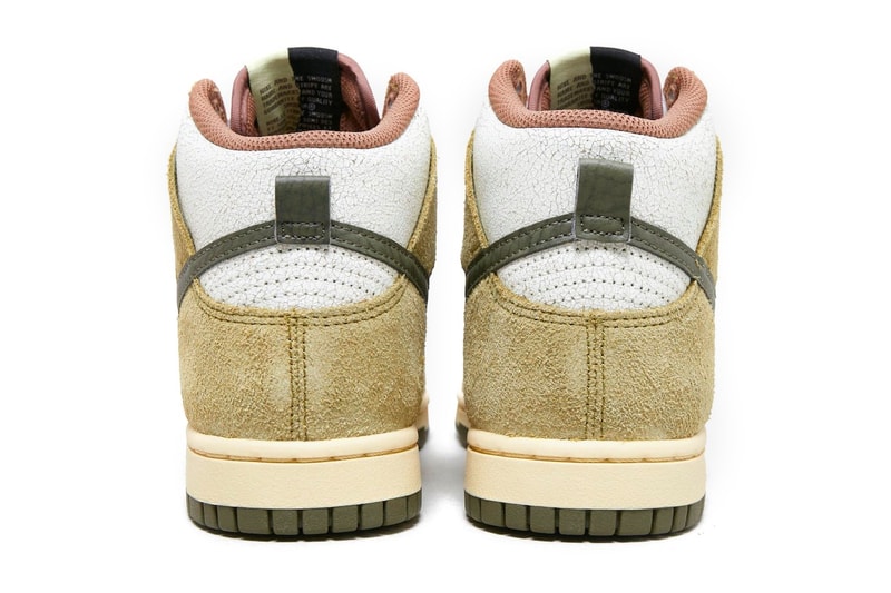 Nike Dunk High Re-Raw DO6713-300 Release Info footwear swoosh leather mesh suede coriander summit white sail Date Buy Price