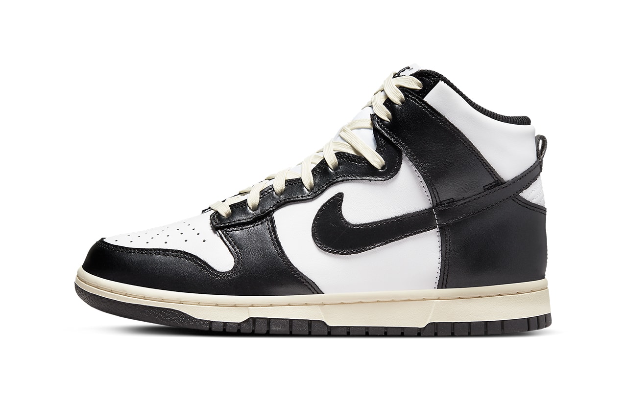 nike dunk high vintage black DQ8581 100 release date info store list buying guide photos price 