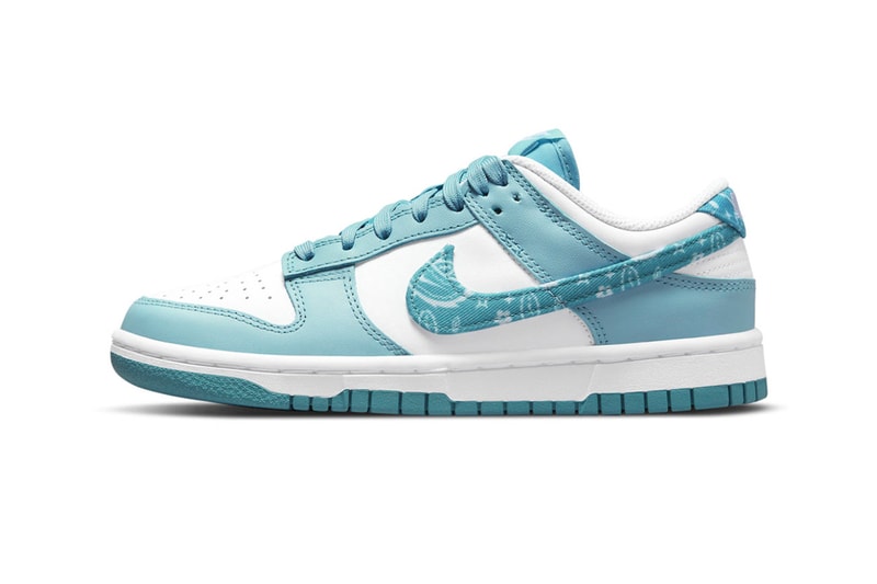 Nike Dunk Low Blue Paisley Black Paisley Official Look Release Info DH4401-101 DH4401-100 WMNS Womens Date Buy Price