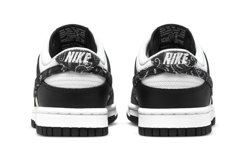 Nike Dunk Low Blue Paisley Black Paisley Official Look Release Info DH4401-101 DH4401-100 WMNS Womens Date Buy Price