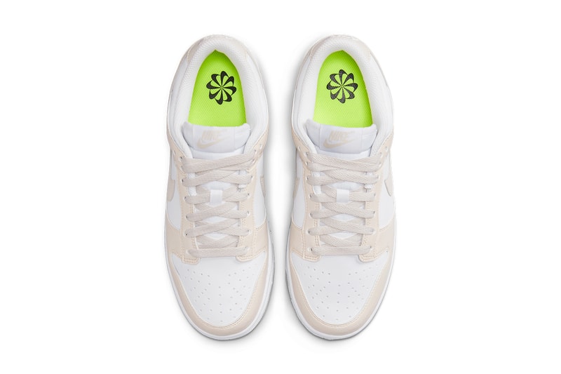 nike dunk low next nature white cream DN1431 100 release date info store list buying guide photos price 