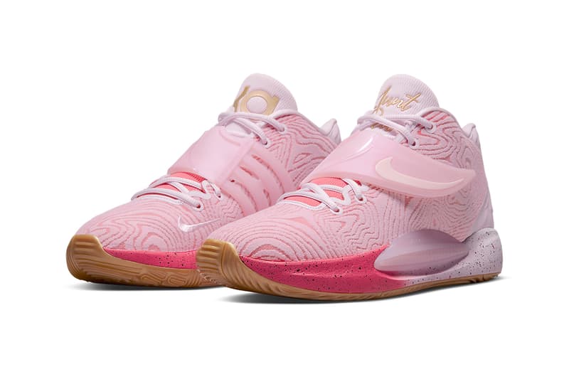 nike kd 14 aunt pearl DC9379 600 white pink release date info store list buying guide photos price 