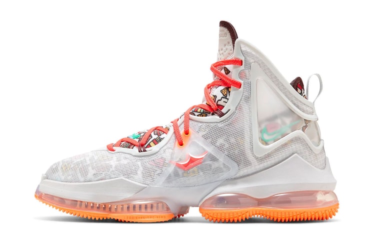 Take an Official Look at the Nike LeBron 19 "Fast Food"