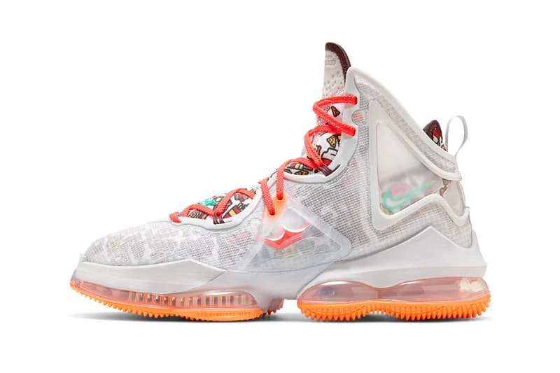 sexual Monastery Consulate Nike LeBron 19 "Fast Food" Official Look | Hypebeast