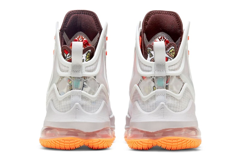 Official Look Nike LeBron 19 Fast Food DC9341-001 lebron james nike basketball shoes los angeles lakers nba king james