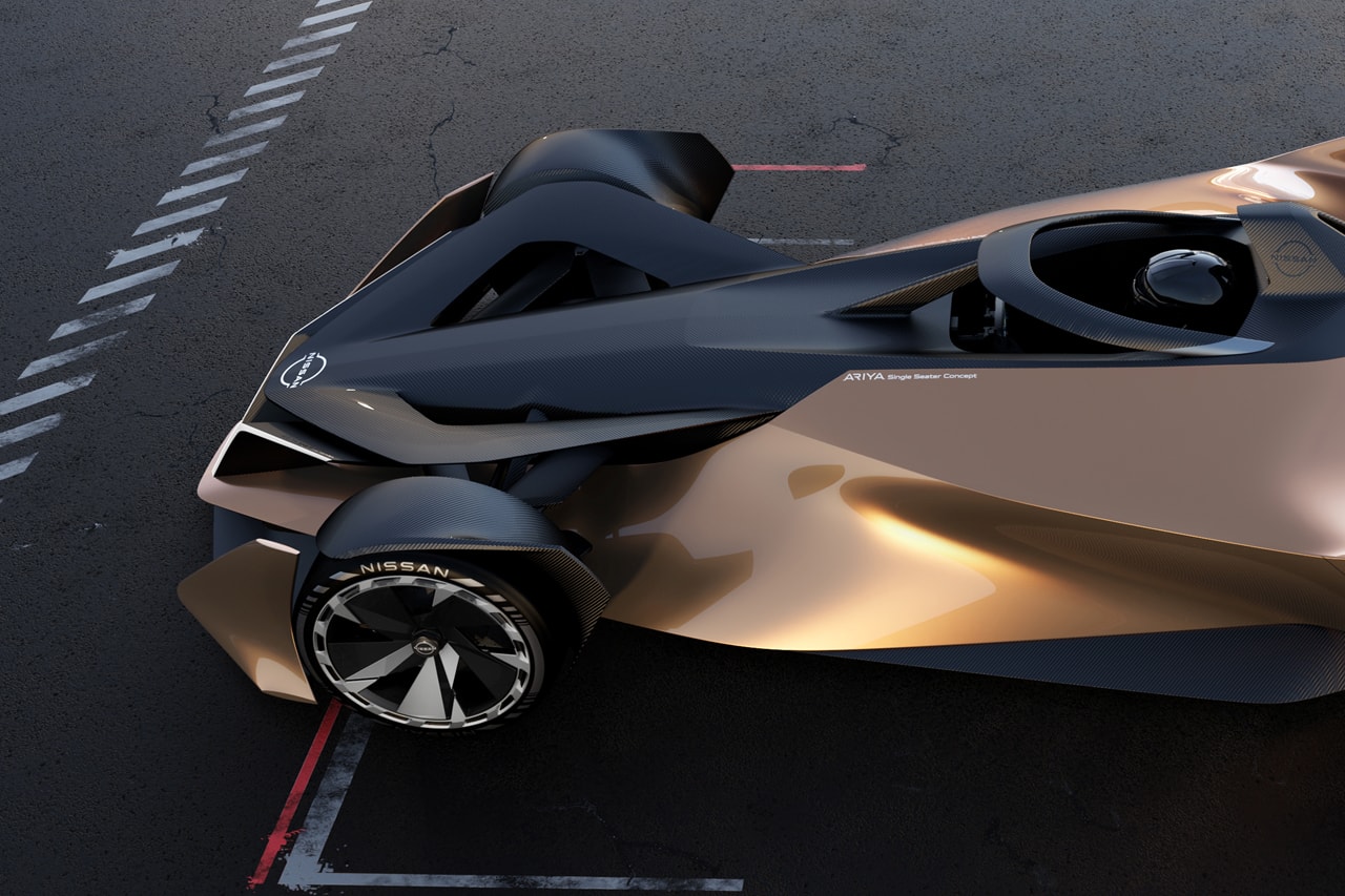 Nissan Ariya Single Seater Concept Electric Cars Revealed First Look JDM Japan Alfonso Albaisa Juan Manuel Hoyos 