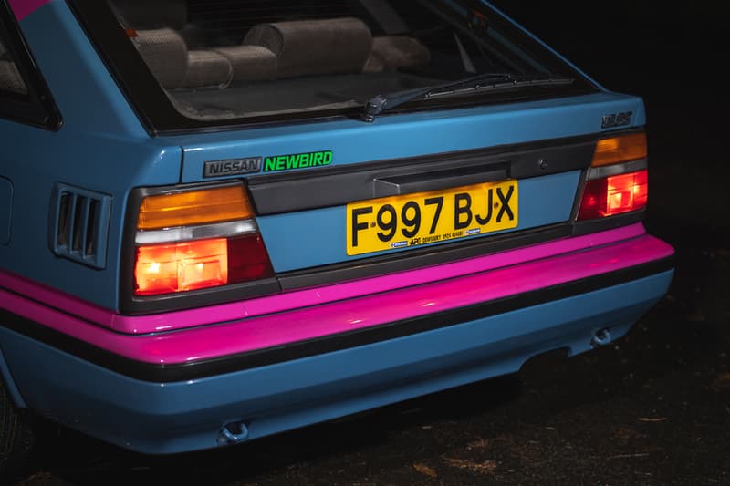 Nissan Bluebird Electric Car Restomod LEAF "Newbird" Together In Electric Dreams Sunderland Plant EV