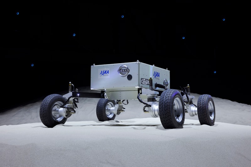 Nissan x Japan Aerospace Exploration Agency JAXA Lunar Rover Space Exploration Concept Electric Vehicle Moon Surface 