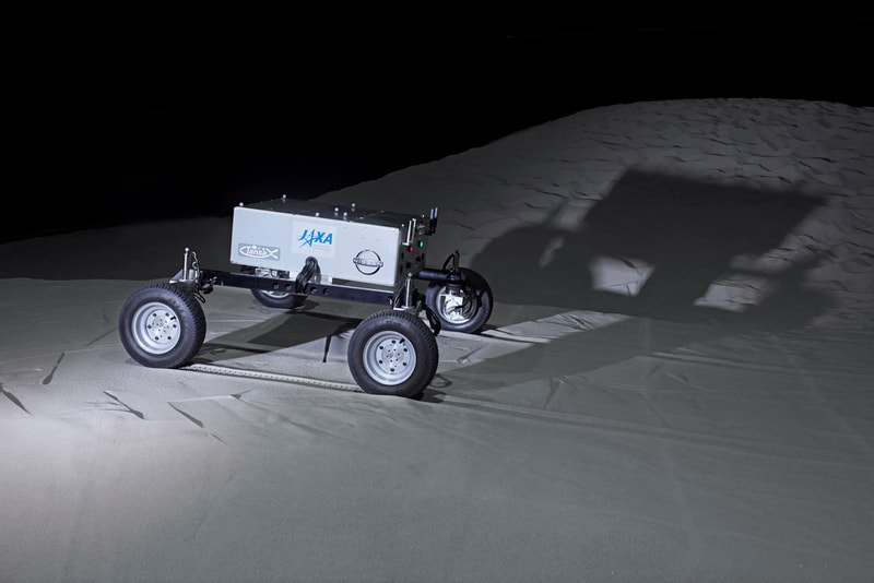 Nissan x Japan Aerospace Exploration Agency JAXA Lunar Rover Space Exploration Concept Electric Vehicle Moon Surface 
