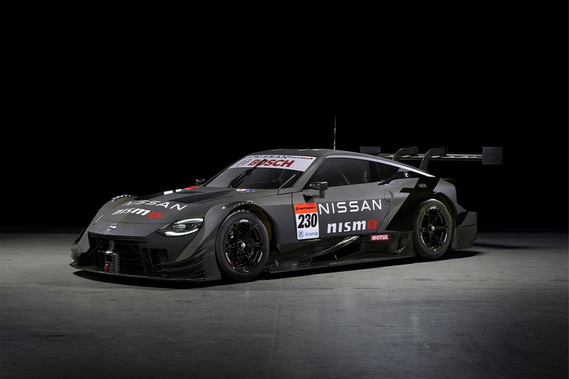 nissan nismo z gt 500 race car reveal super gt series 2022 japan fuji international speedway gtr fast black sportscar widebody