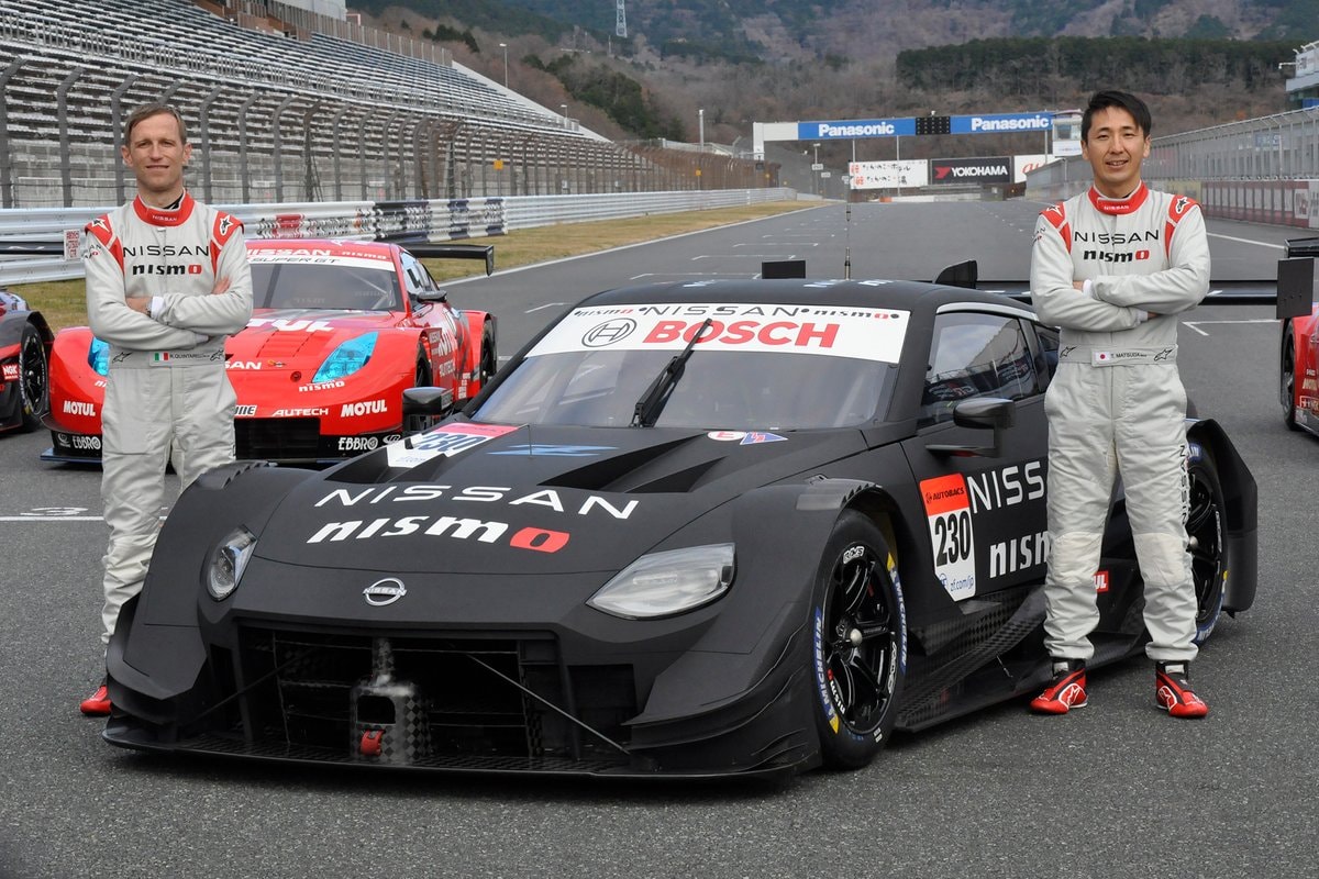 nissan nismo z gt 500 race car reveal super gt series 2022 japan fuji international speedway gtr fast black sportscar widebody