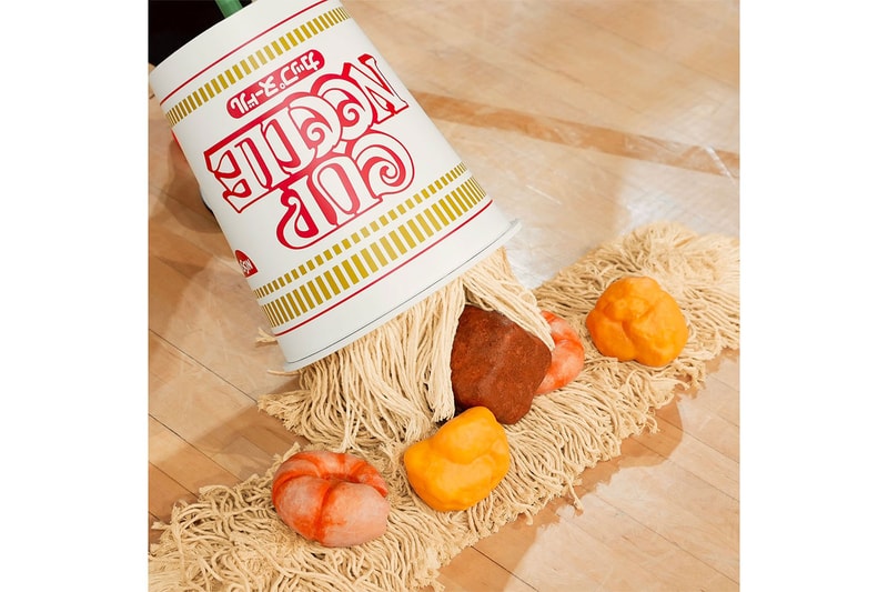 Nissin Cup Noodle Mop Appears in Japan Basketball Association Tournament Arena