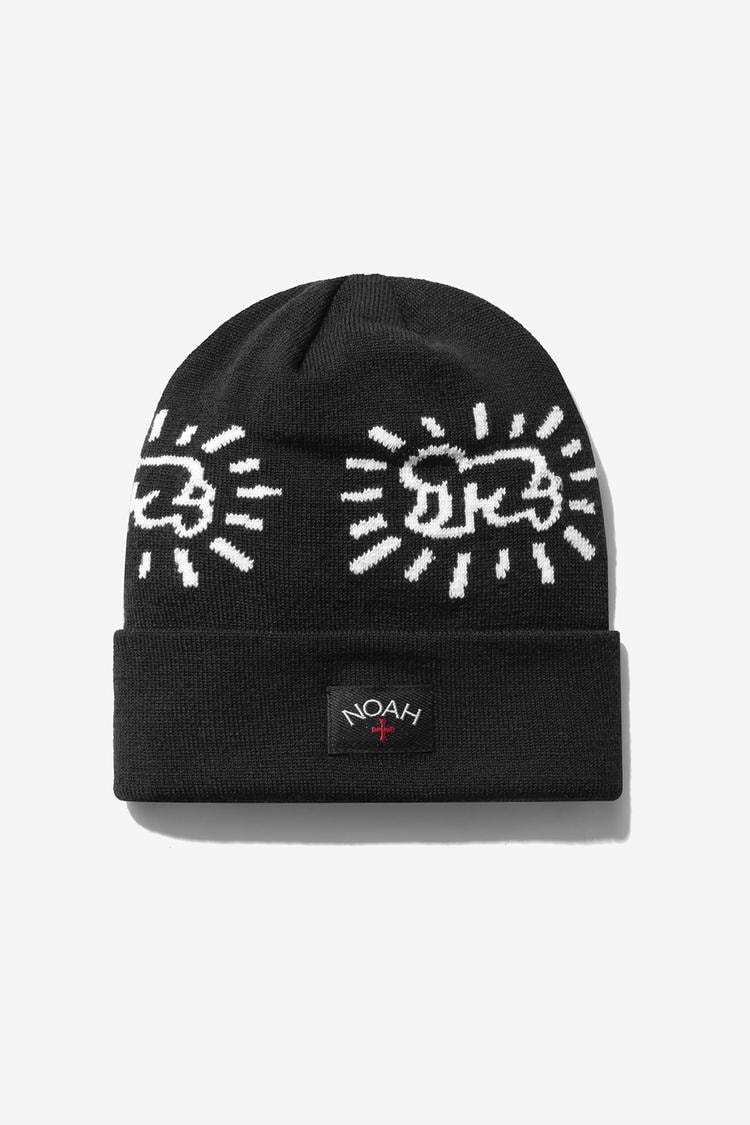 Noah Keith Haring Fall 2021 Merry Christmas new york city crayola christmas ornament beanie candle lighter hoodie longsleeve t 5 panel hat Collection release info 
