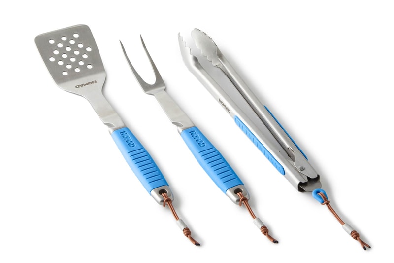 NOMAD Grills BBQ Tool Set Made-In Chef Knife release outdoors cooking charcoal smoker kitchen tools Thiers, France steel 