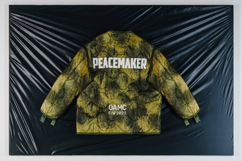 OAMC Fall/Winter 2021 Clouded Peacemaker Liner Jacket Luke Meier Release Information Drop Date Closer First Look Surplus M-65 Military Green Dark Jade