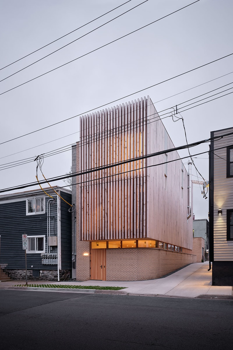 Omar Gandhi Architect Halifax Nova Scotia OG House Info 902 maritimes homes buildings north end dartmouth halifax natural wood minimal