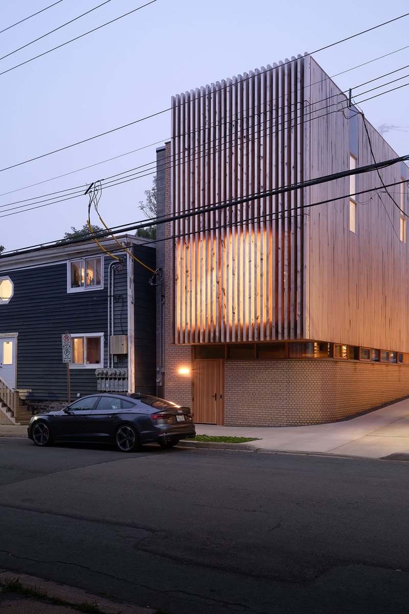 Omar Gandhi Architect Halifax Nova Scotia OG House Info 902 maritimes homes buildings north end dartmouth halifax natural wood minimal