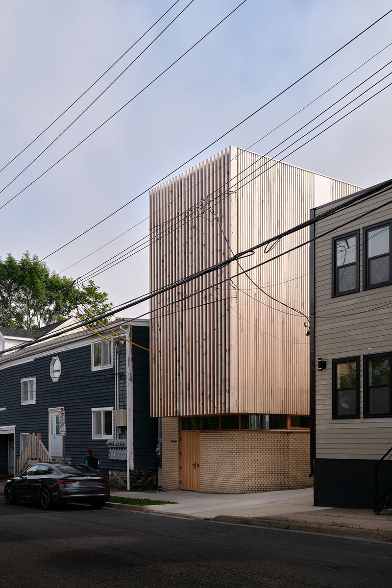 Omar Gandhi Architect Halifax Nova Scotia OG House Info 902 maritimes homes buildings north end dartmouth halifax natural wood minimal