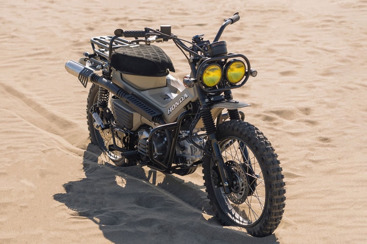 Onehandmade Taiwan Preps Honda's CT125 for the Sand With Baja-Inspired Build