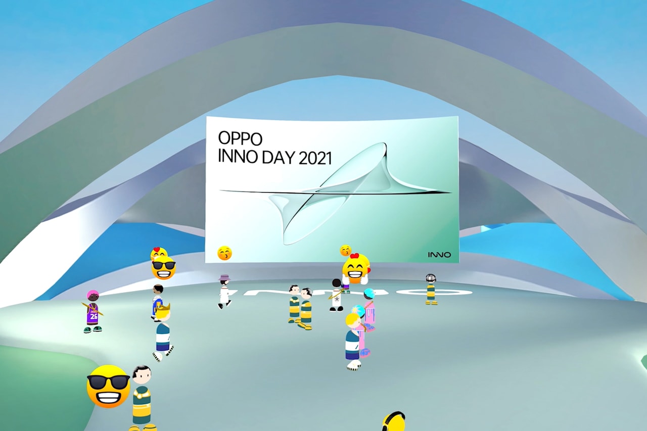 oppo inno day 2021 inno world virtual playground technological event ar smart devices smartphones mobile phones avatars shenzhen 