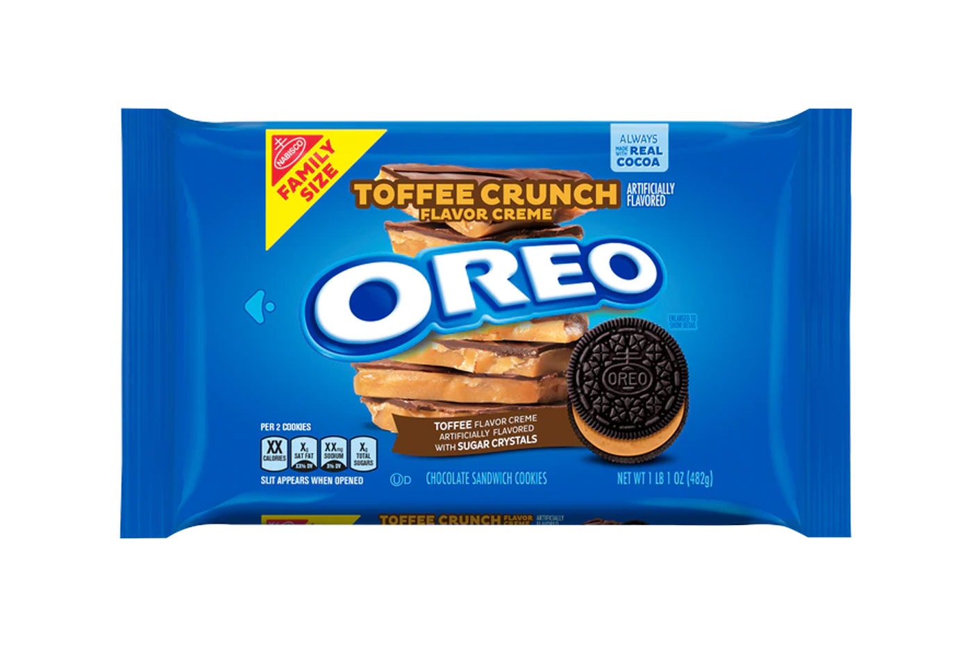 Oreo New Toffee Crunch Ultimate Chocolate Cookie Flavors Info