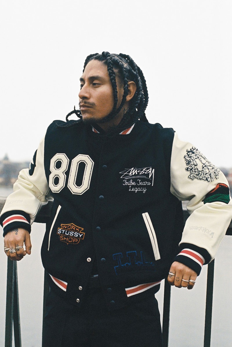 our legacy work shop stussy denim tears varsity jacket release information details holiday market sigg magniberg new era all blues hank gruner