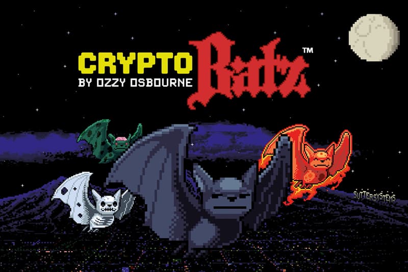 Ozzy Osbourne CRYPTOBATZ NFT Project Info | HYPEBEAST