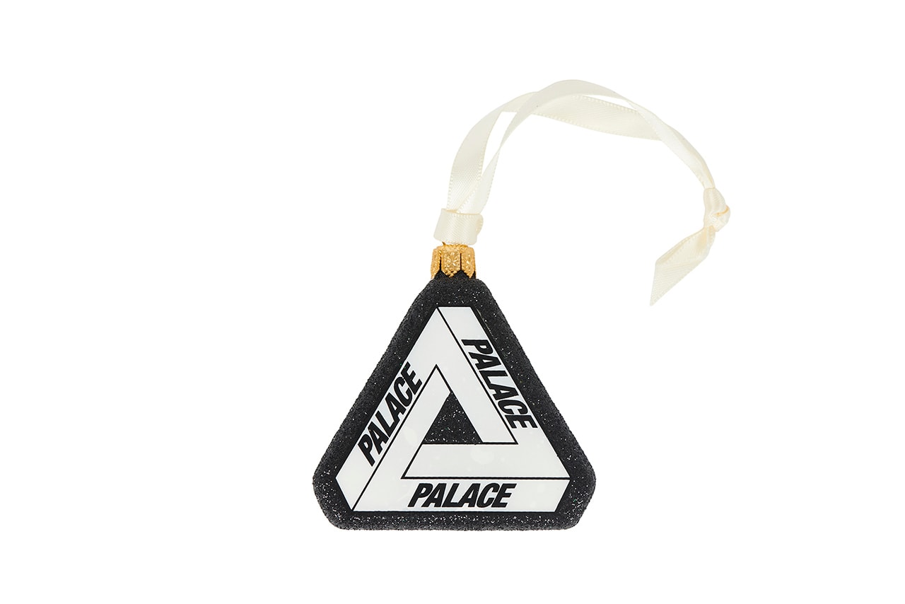 palace skateboards holiday 2021 collection details release information avirex zomby winter christmas decorations baubles details information trickers shoes footwear