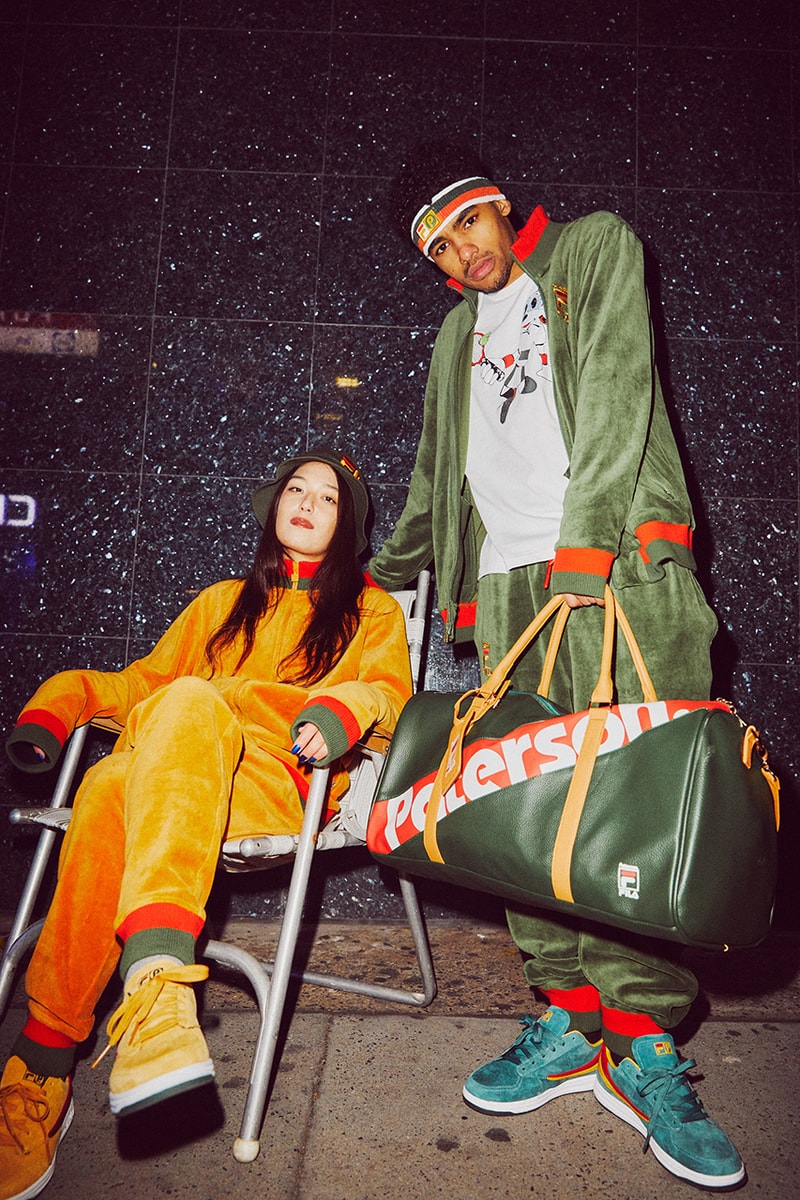 paterson fila tennis 88 velour tracksuit release info date store list buying guide photos price graphic long sleeve 