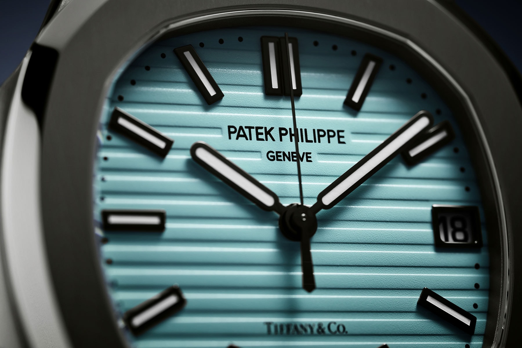 Phillips first Patek Philippe 5711 Nautilus Tiffany & Co. Blue Dial auction watches blue  The Nature Conservancy  Phillips Auction