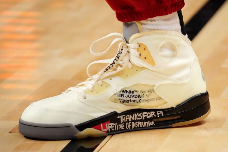 PJ Tucker Honors Virgil Abloh Custom 