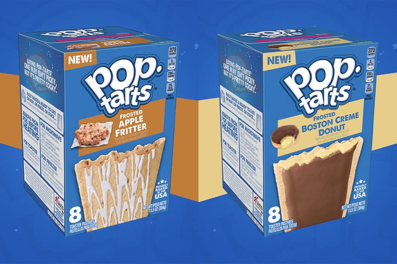 Pop-Tarts Debuts New Donut Flavors Inspired by Two American Classics boston creme donuts apple fritters eggo frosted maple syrup flavor 