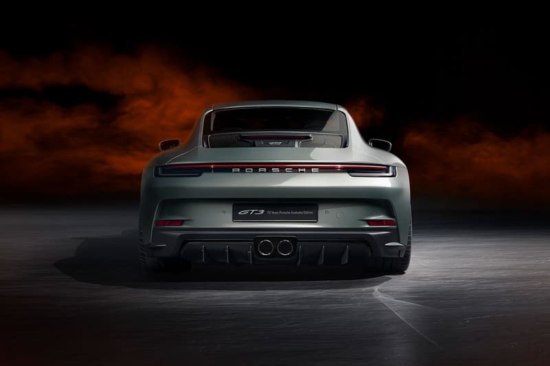 Porsche 911 GT3 Australian market 70th anniversary Edition sportscars flat-six racing autralian exclusive 992 