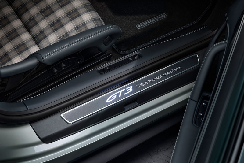 Porsche 911 GT3 Australian market 70th anniversary Edition sportscars flat-six racing autralian exclusive 992 