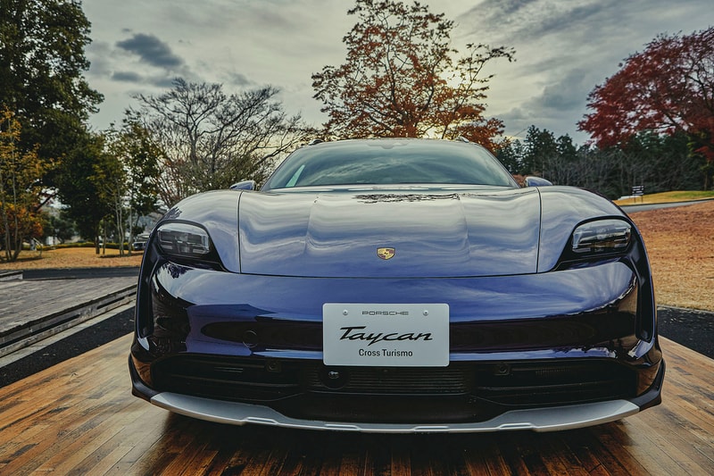 Porsche Taycan 4 at HYPEGOLF Japan Invitational Cross Turismo Golf Tournament