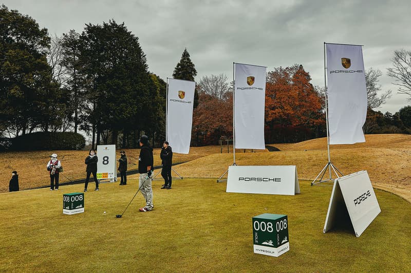 Porsche Taycan 4 at HYPEGOLF Japan Invitational Cross Turismo Golf Tournament